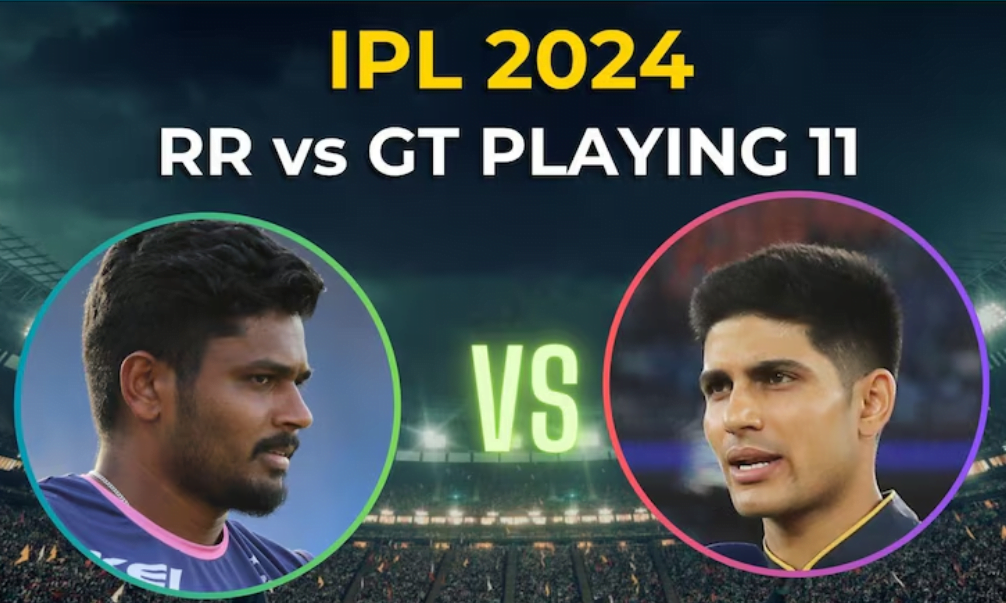 RR vs GT Today's match IPL 2024